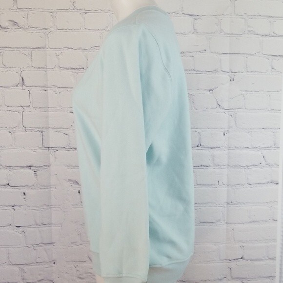 NWT Hasting & Smith blue reindeer sweatshirt Sz M - Picture 3 of 8